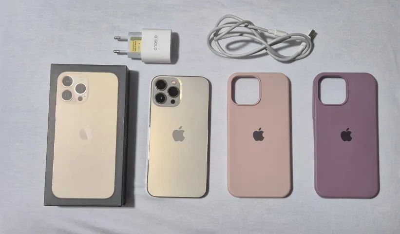 iPhone 13 Pro Max 256gb Dourado - Foto 3