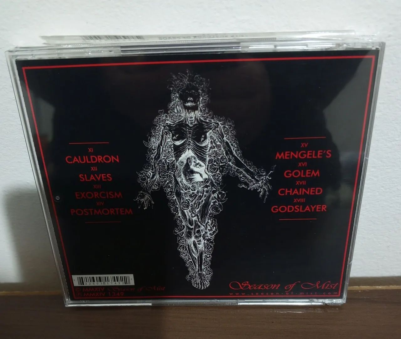 洋楽 The Chaos Continues For the Worse CD Cd 1349 - Massive Cauldron of Chaos - Importado - Raro - Usado em