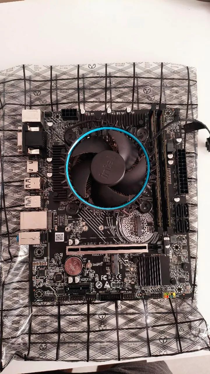 Placa mãe h610m com 16 gb ram - Foto 3