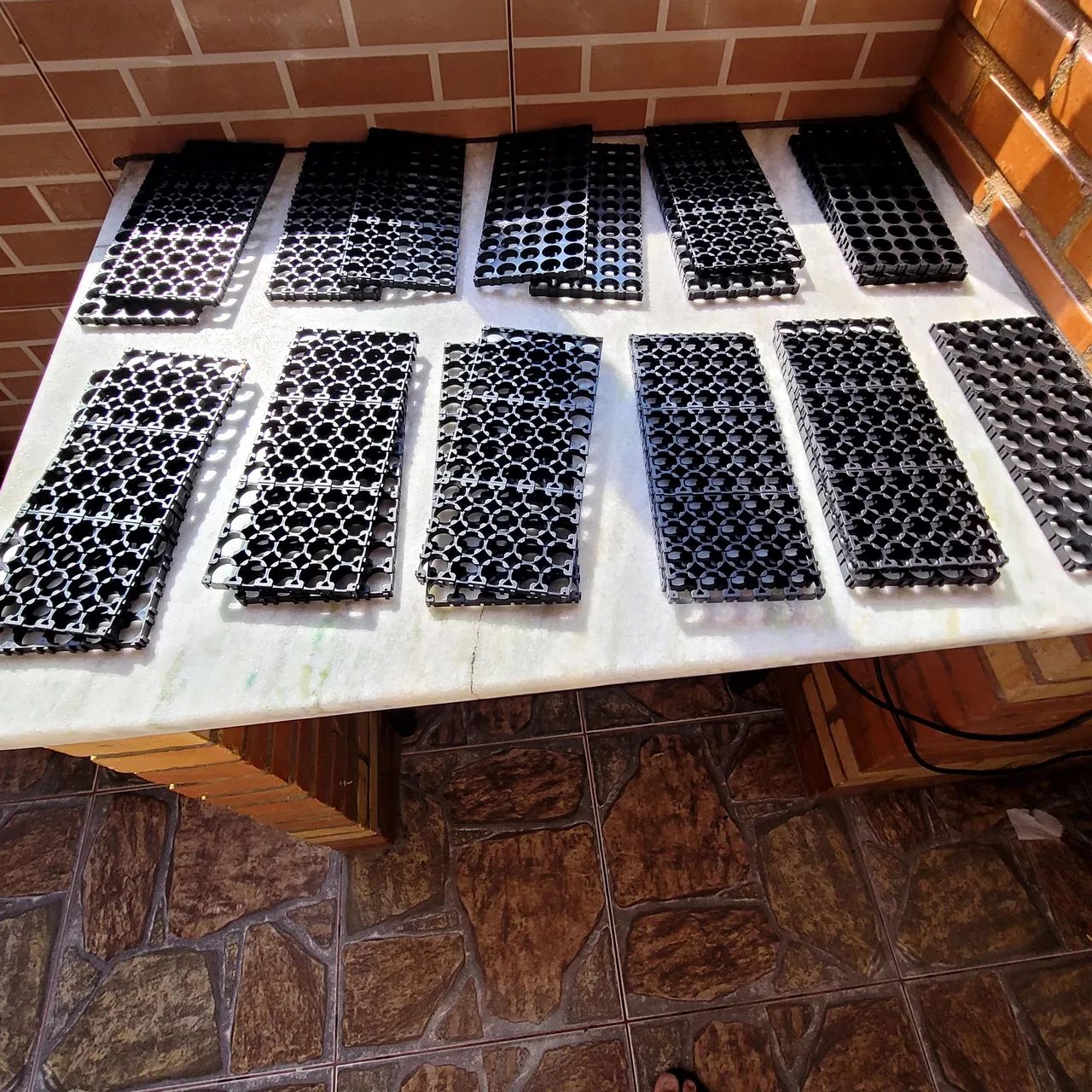 Suporte para bateria 18650