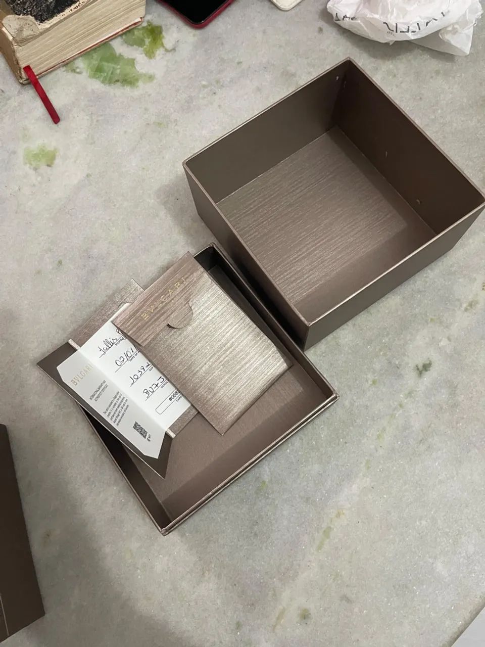 Caixa BVLGARI para relógios  - Foto 2