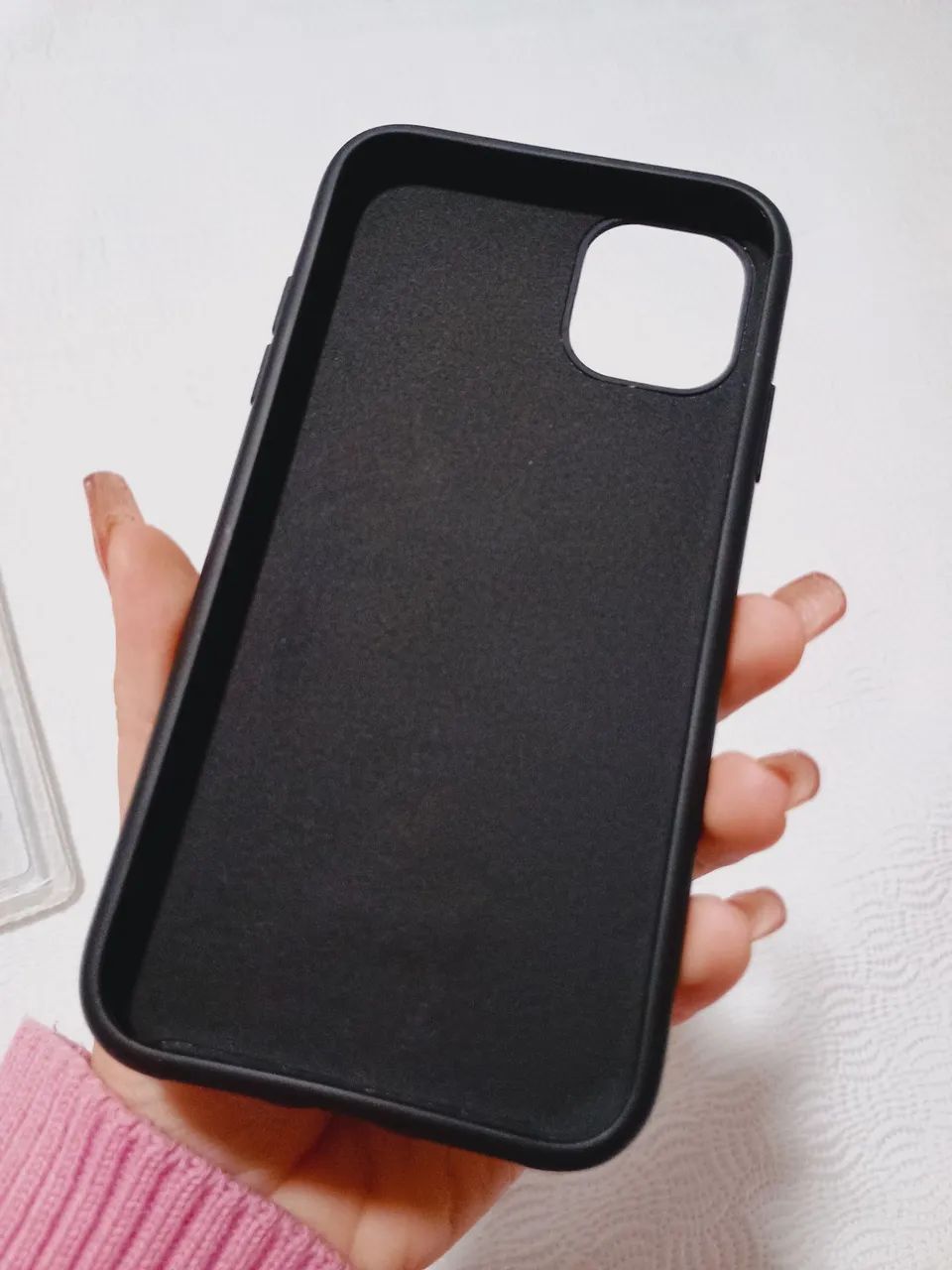 Capa Soft Touch para iPhone 11 Customic Preto - Foto 4