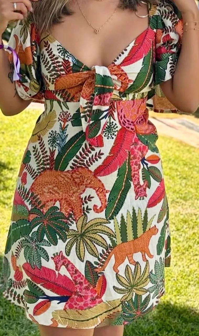 Vestido estampado Bluesteel  - Foto 2