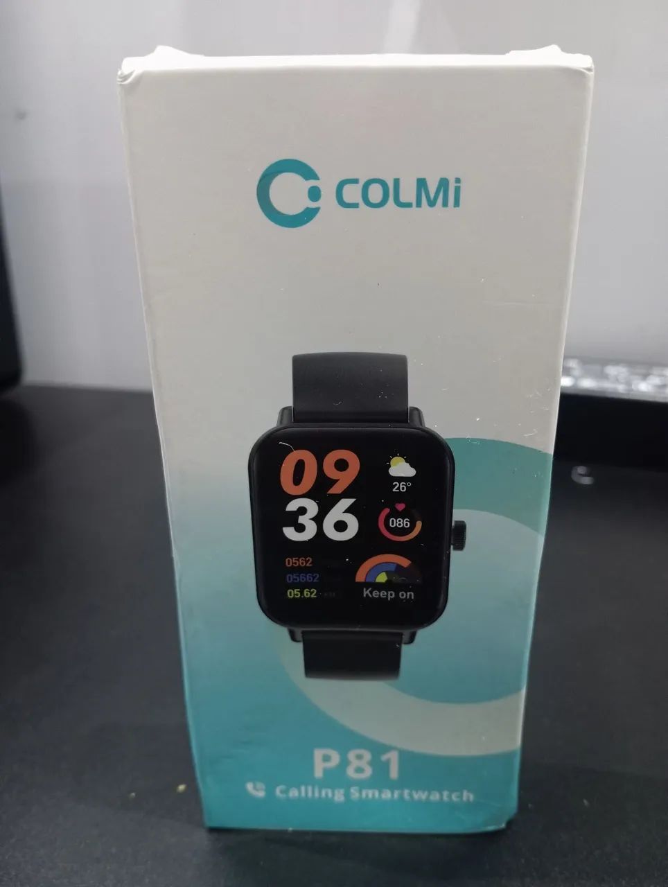 Smartwatch P81 (NOVO) Faz e recebe  ligaçõe, atividade física, medidor de batimento e etc - Foto 5