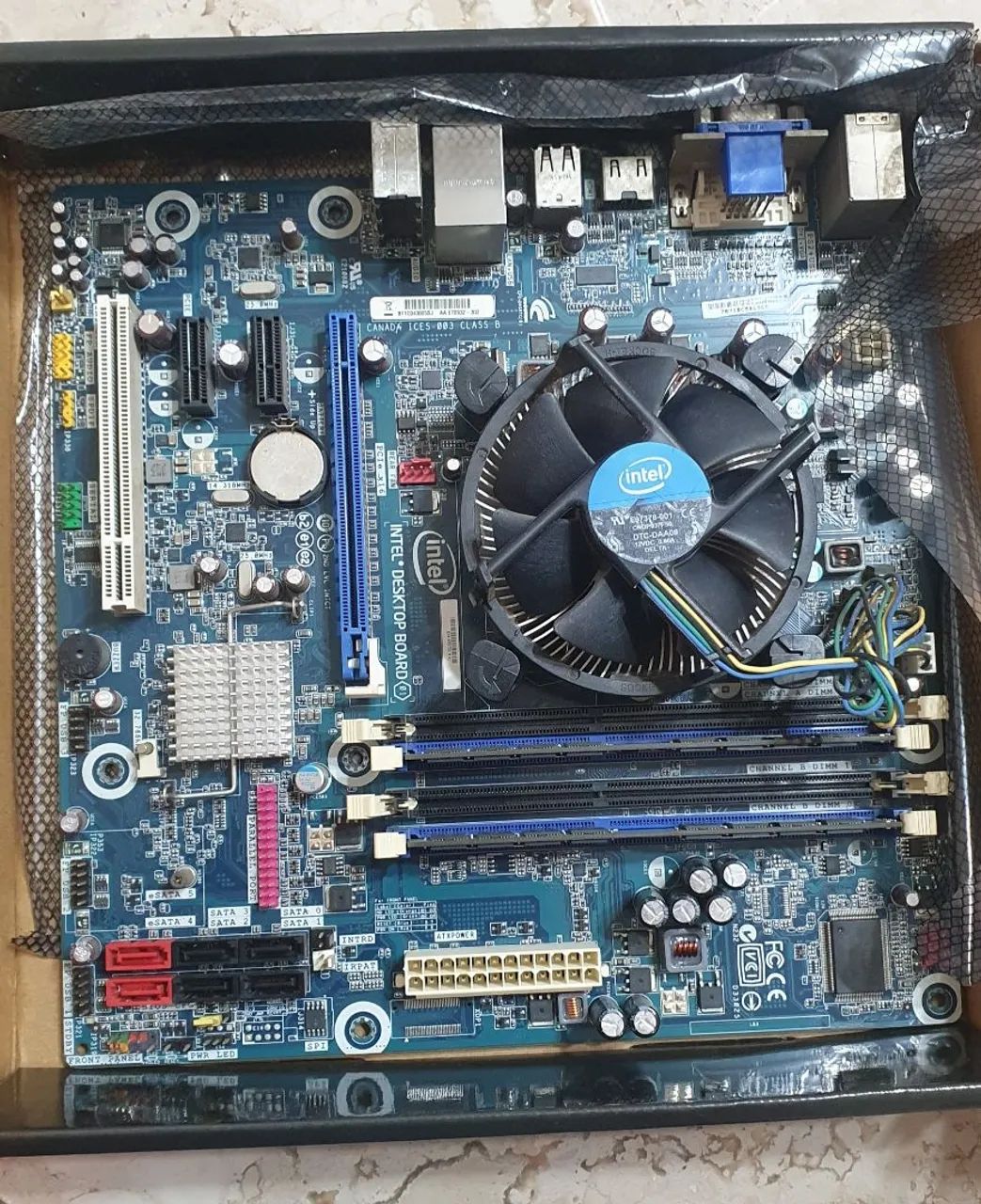 placa mãe intel desktop board dh55tc i7 8gb ram