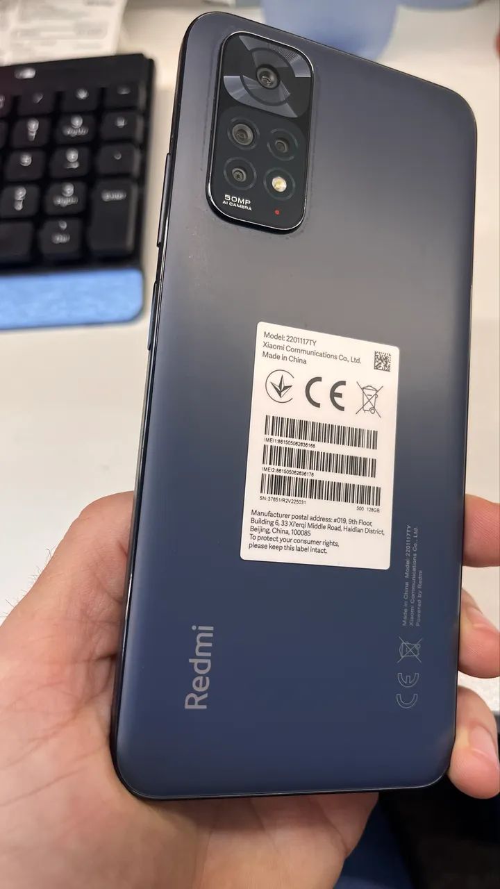 Celular Xiaomi Redmi Note 11 6gb 128gb Cinza - Foto 4