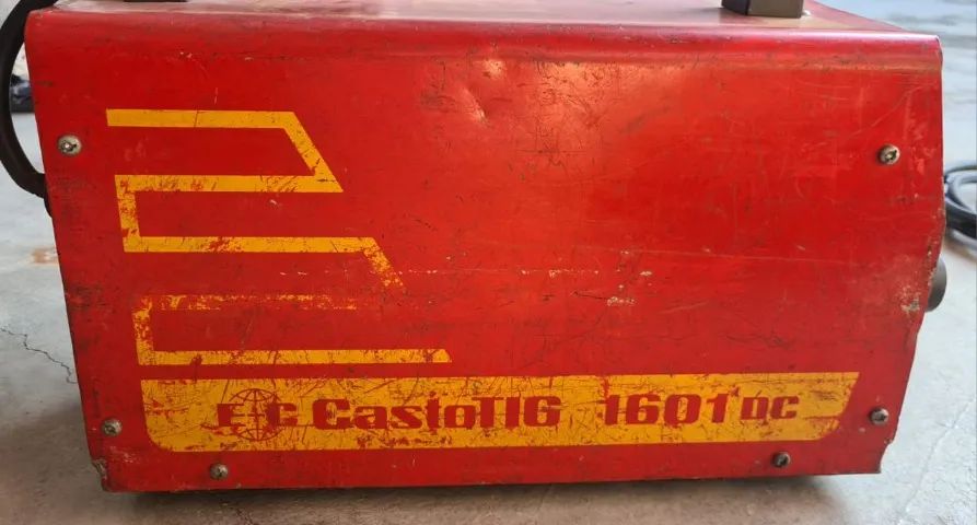Maq de Solda TIG CastoTig 1601 Com pedal