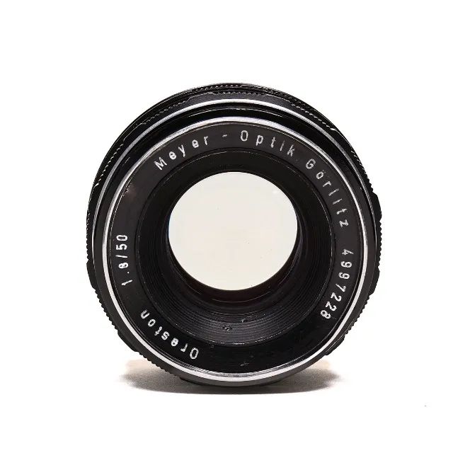 Lente Meyer Optik Gorlitz Oreston 50mm f 1.8 GDR Mount M42 - Foto 5