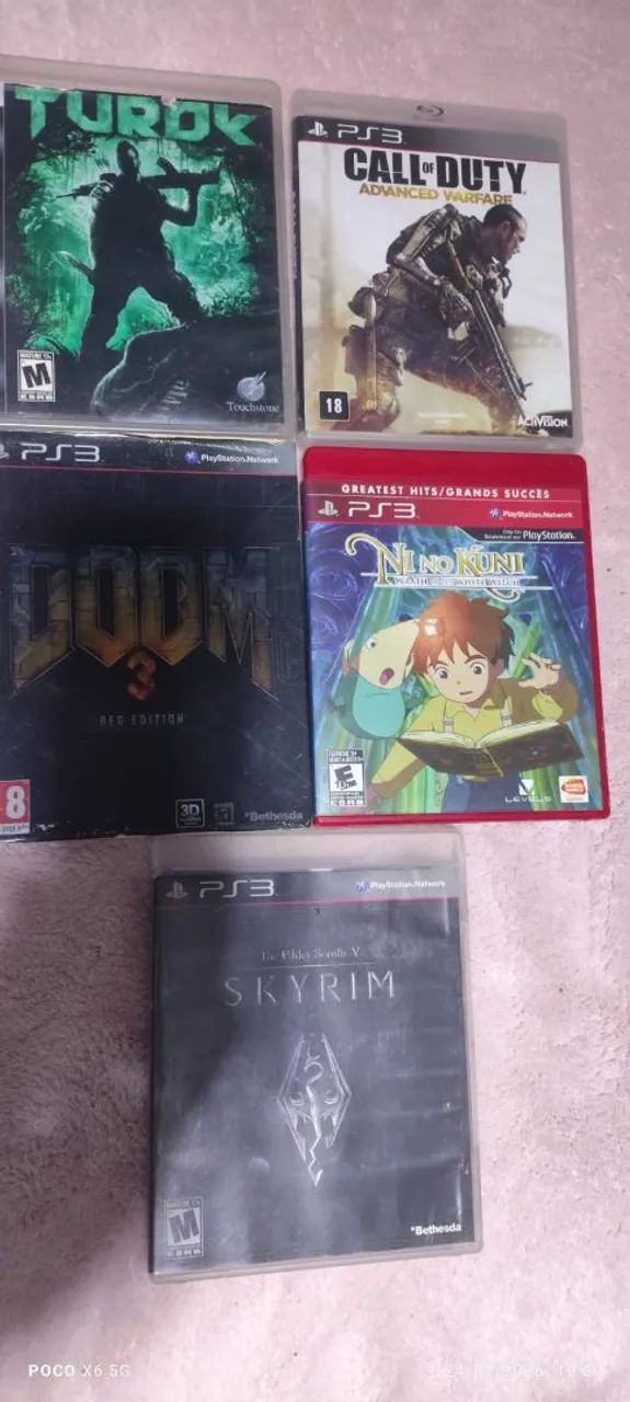 Lote jogos de ps3 - Jogos de Vídeo Game - Meudon, Teresópolis