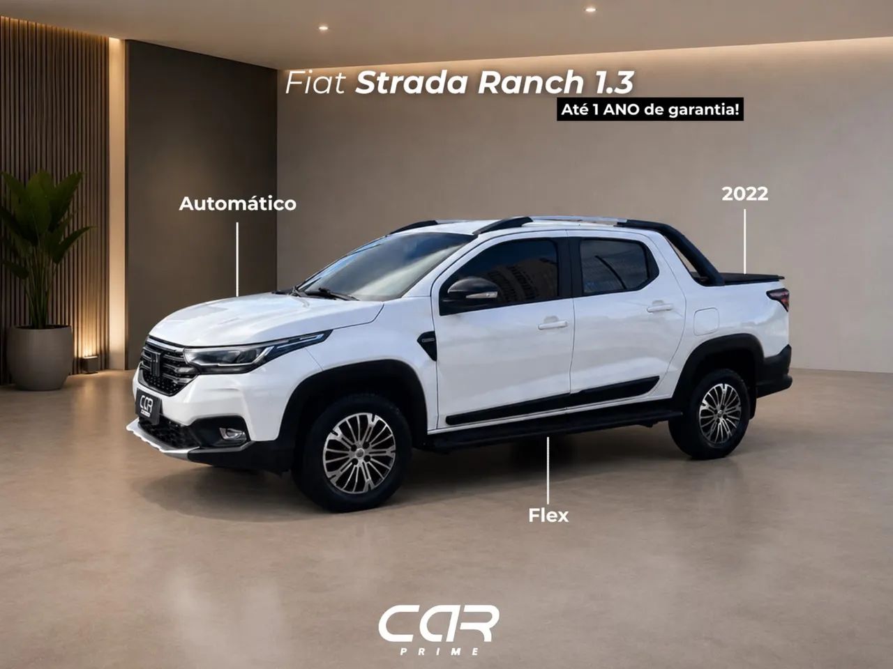 Fiat Strada Ranch 1.3 Flex 8V CD Aut. 2022