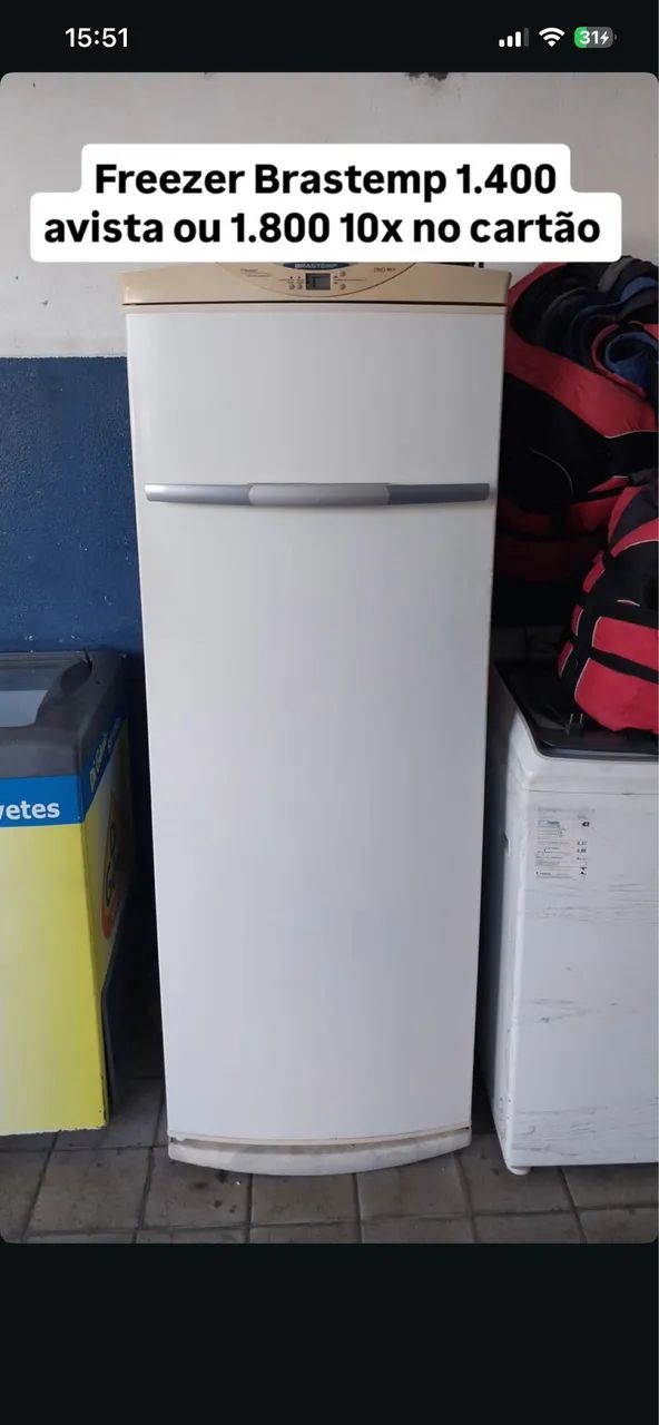 Freezer Brastemp 
