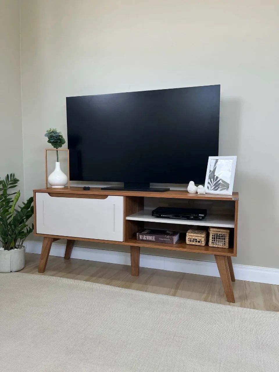 Rack Luxo para Tv até 60 Polegadas Cinamomo NOVO Promoção