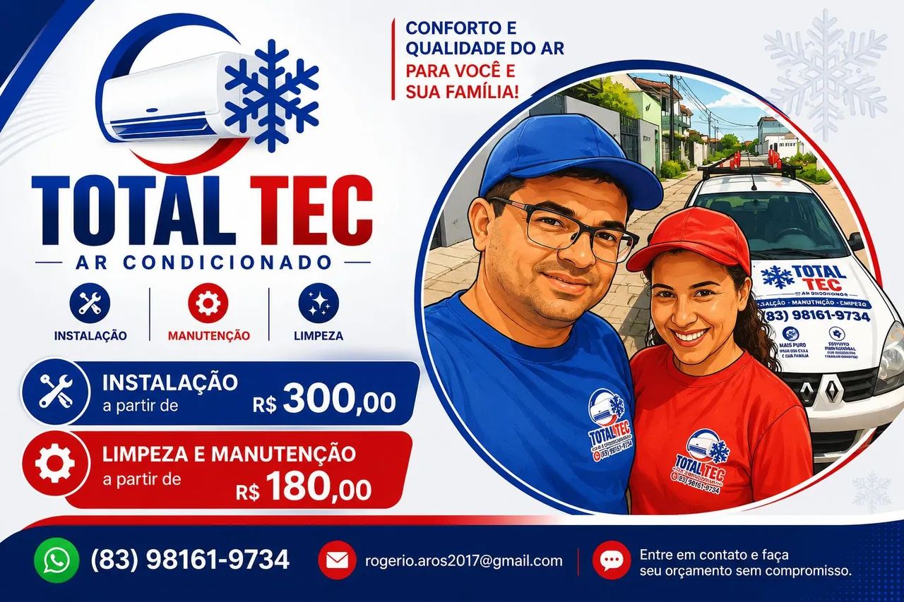 Ar condicionado Instalação e manutenção 