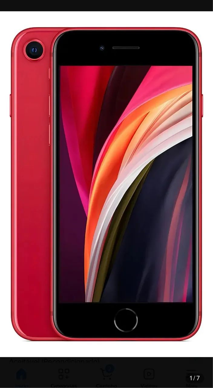 iPhone Se2 zero, 64Gb 500R$ - Foto 3