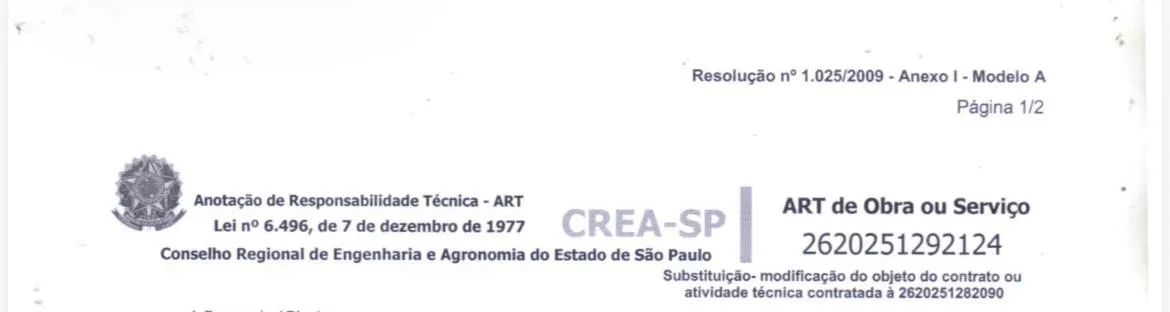 Tira-se ART para obras