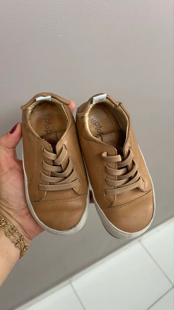 Sapato tiptop couro 