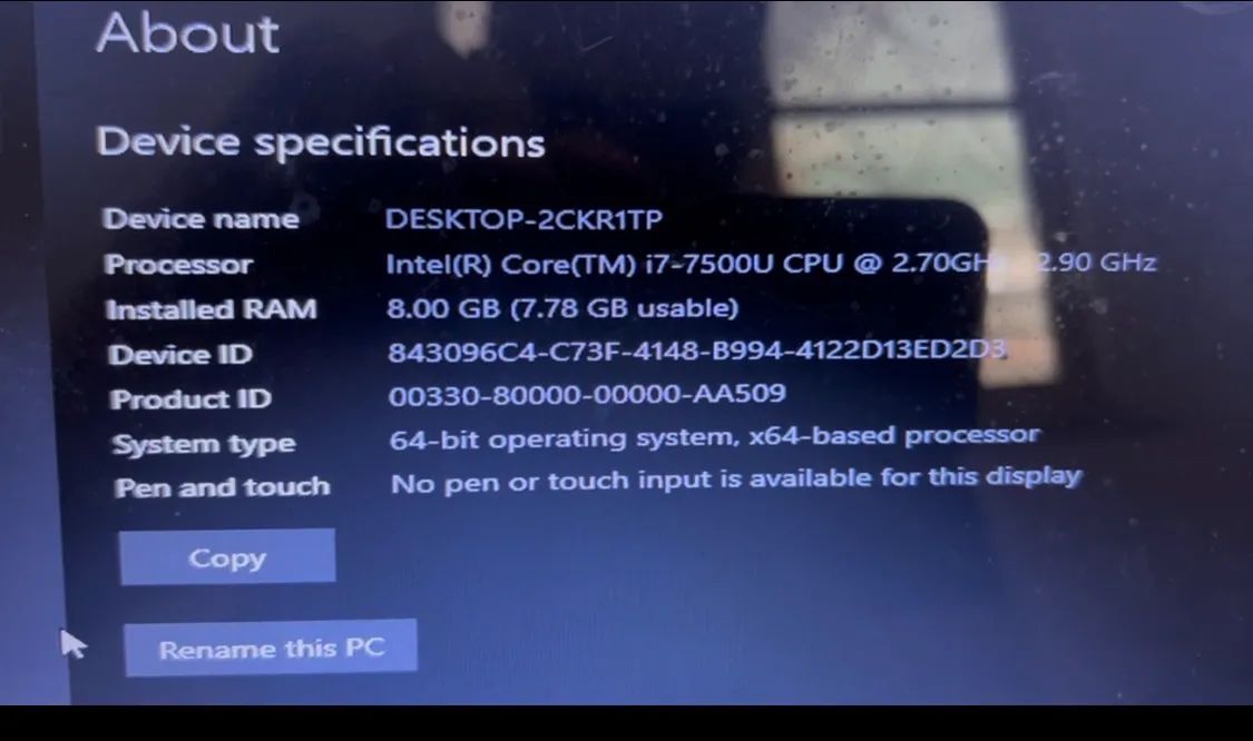 Notebook Dell i7 sétima geração  - Foto 4