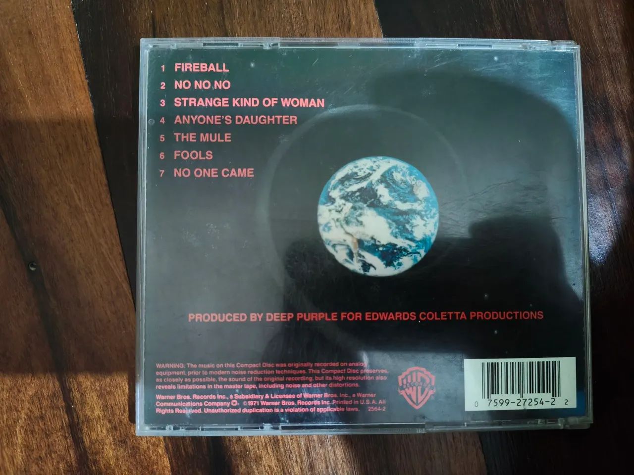 CD Deep Purple - Fireball (Importado EUA) - Foto 2