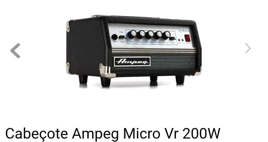 Micro VR ampeg 200 w - Foto 3