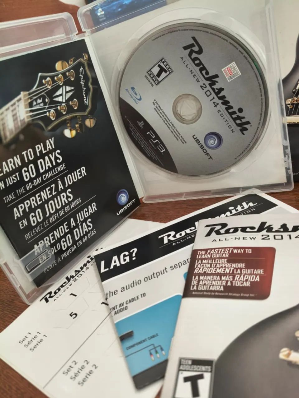 Cabo real tone + Jogo Rocksmith Ps3 - Foto 3