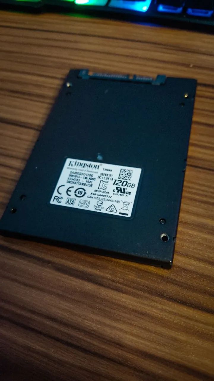 SSD Kingston 120GB - Funcionando Perfeitamente - Foto 2