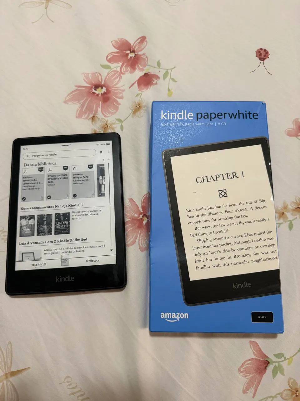 Kindle Paperwhite 11ª geração, 8 GB, com tela de 6,8
