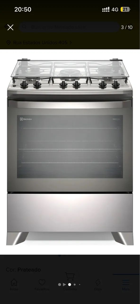 Vendo Fogão Lacrado Novo  - Foto 2