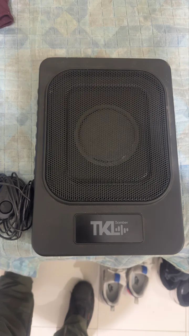 Caixa slim amplificada tkl 250w rms bomber - Foto 2