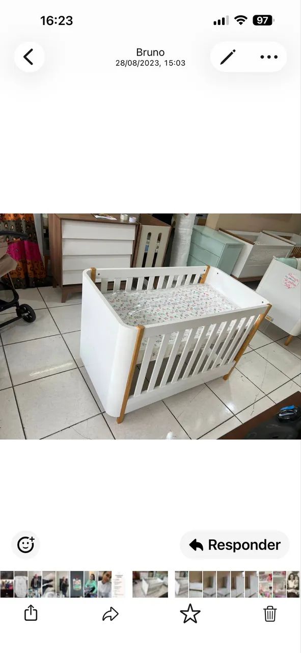 Jogo de quarto de bebê  - Foto 2