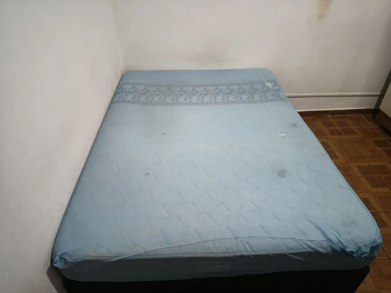 Cama box casal com colchão . - Foto 4