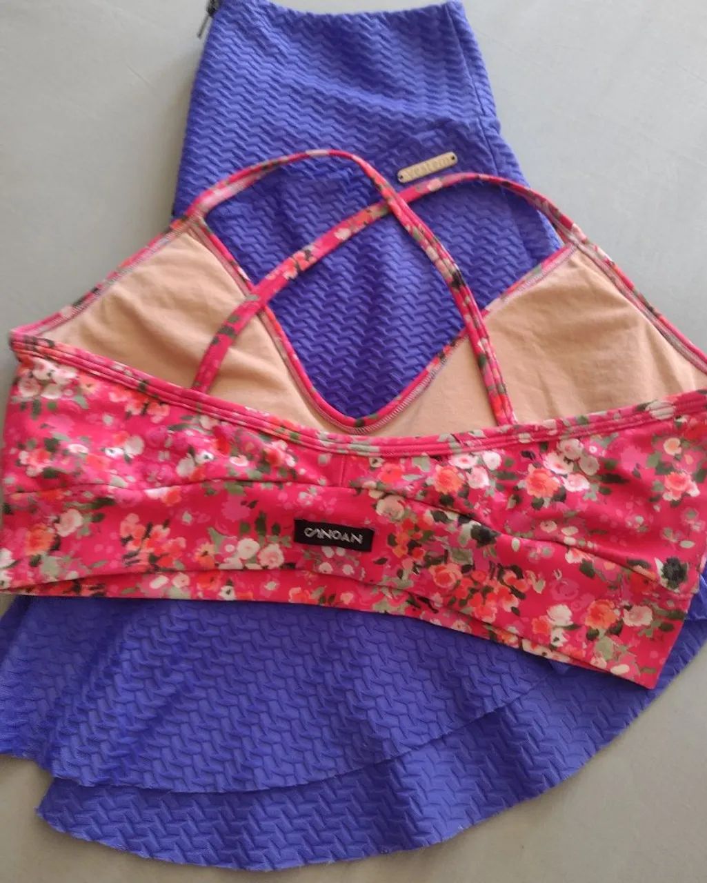 Kit Academia (Short Saia Vestem+Top)"Novo" - Foto 2