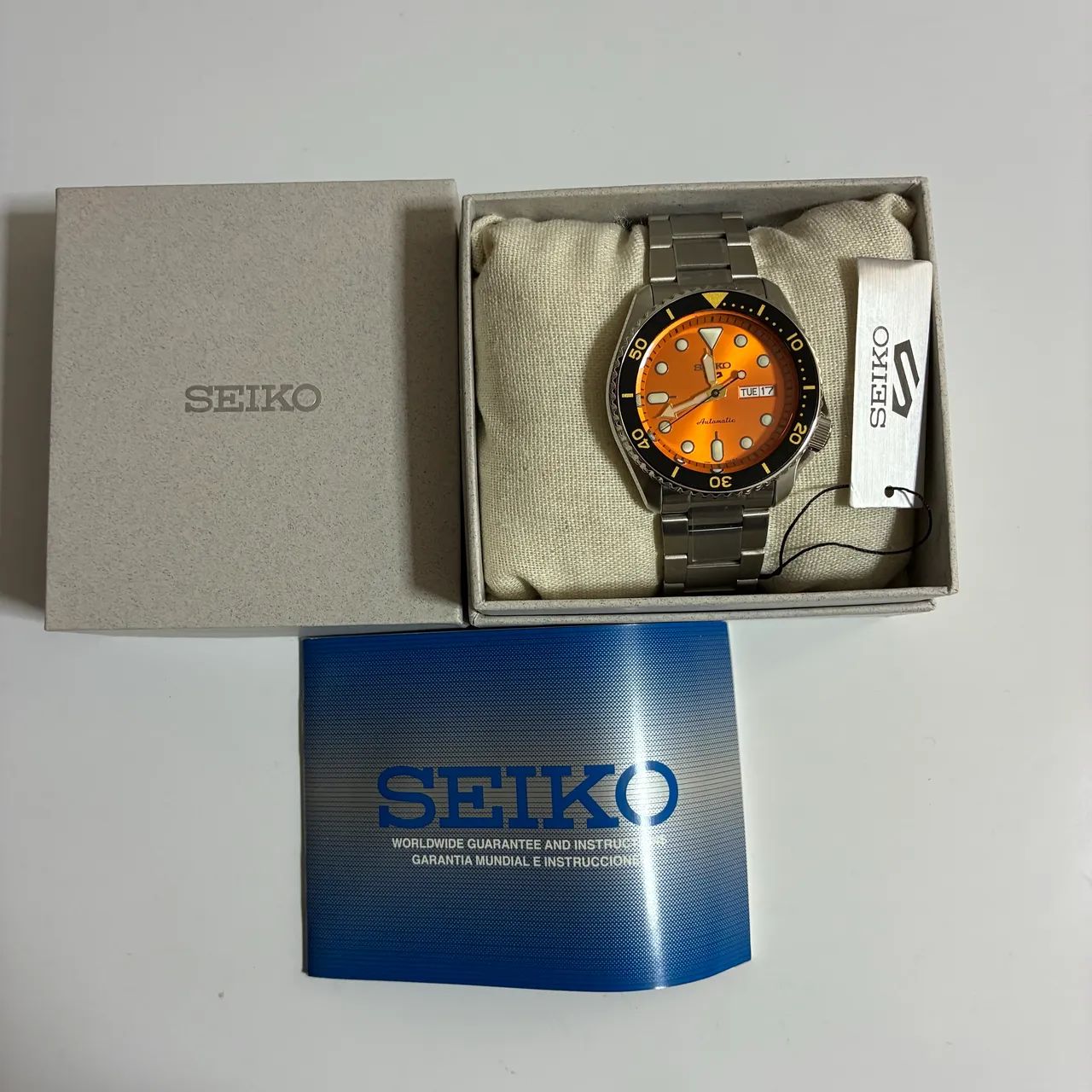 Relógio Seiko 5 Sports Automático SRPD59K1 - Foto 5