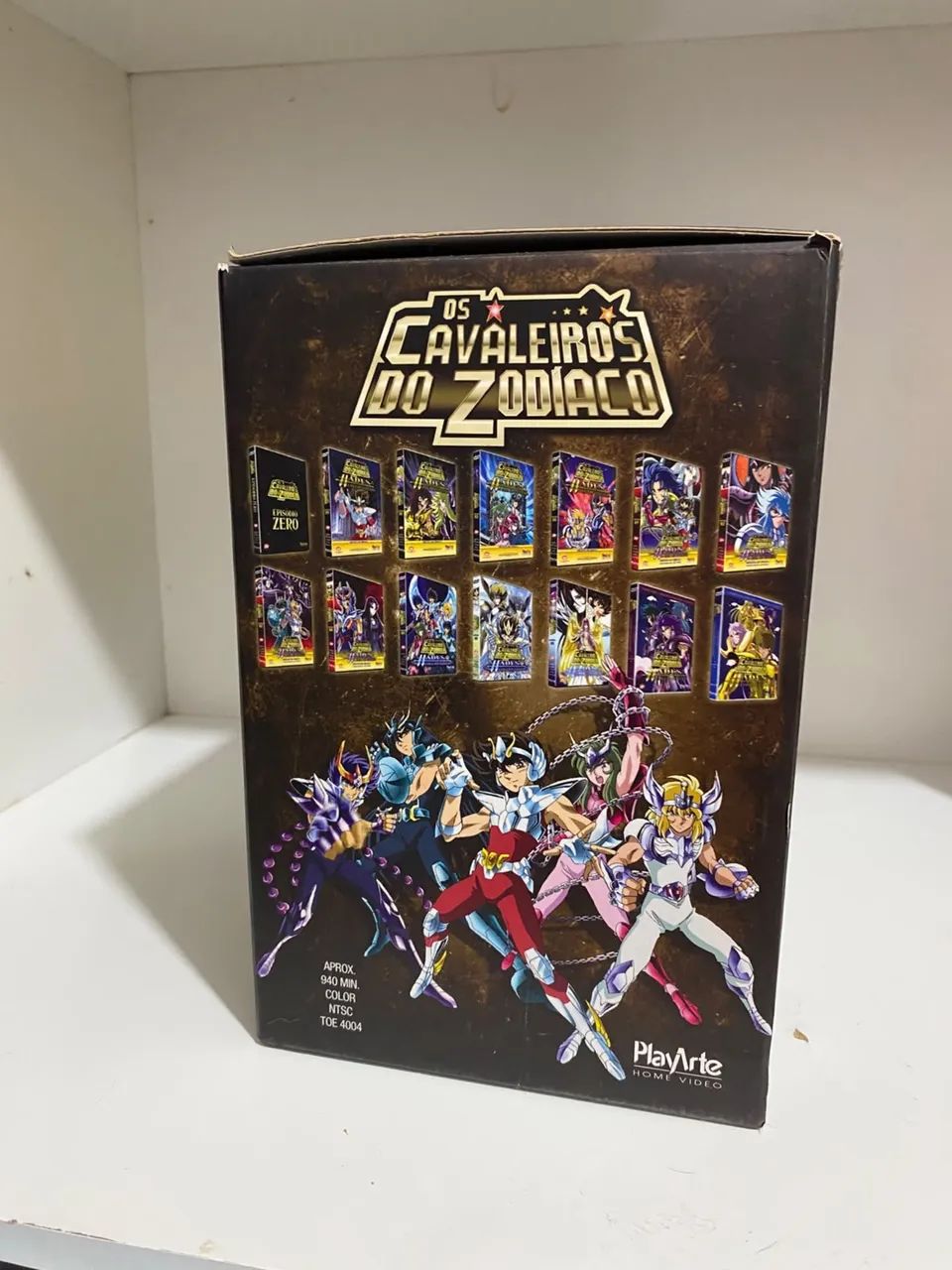 Box Dvd Os Cavaleiros Do Zodíaco: A Saga De Hades Completa - CDs