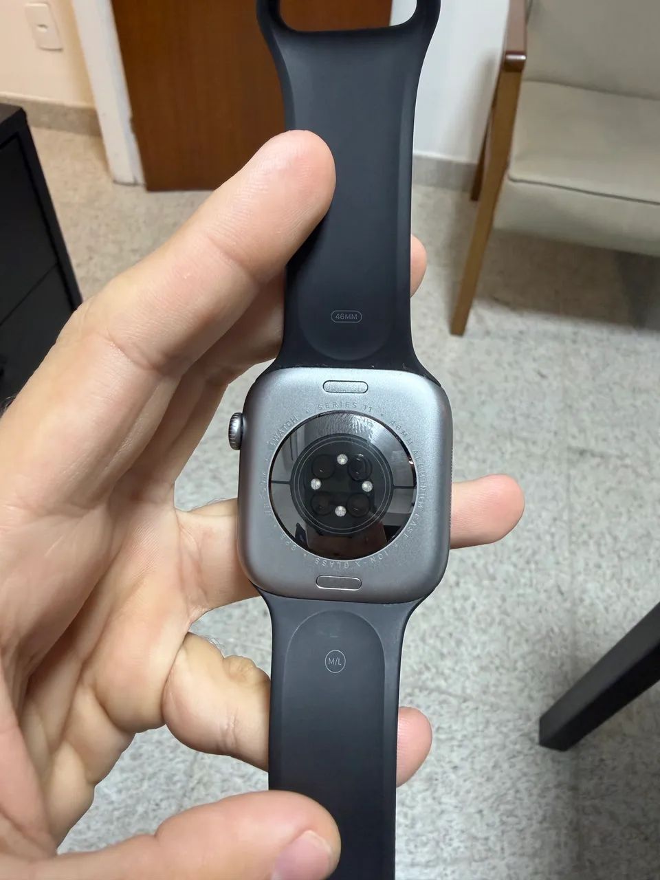 Apple Watch S11 - 46mm Cinza  - Foto 3