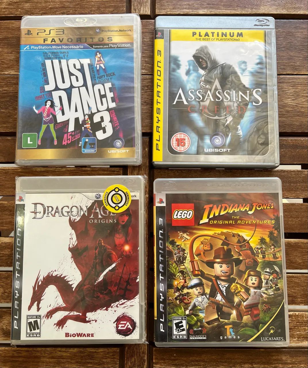 Jogos de PlayStation 3 originais