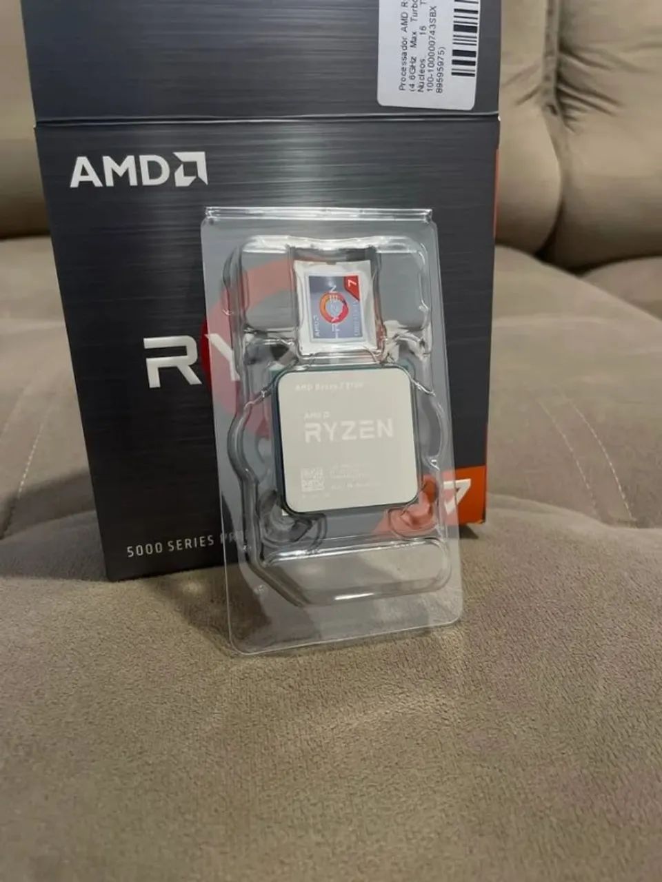 Processador Ryzen 7 5700 Com Cooler AMD Wraith Stealth Com Caixa