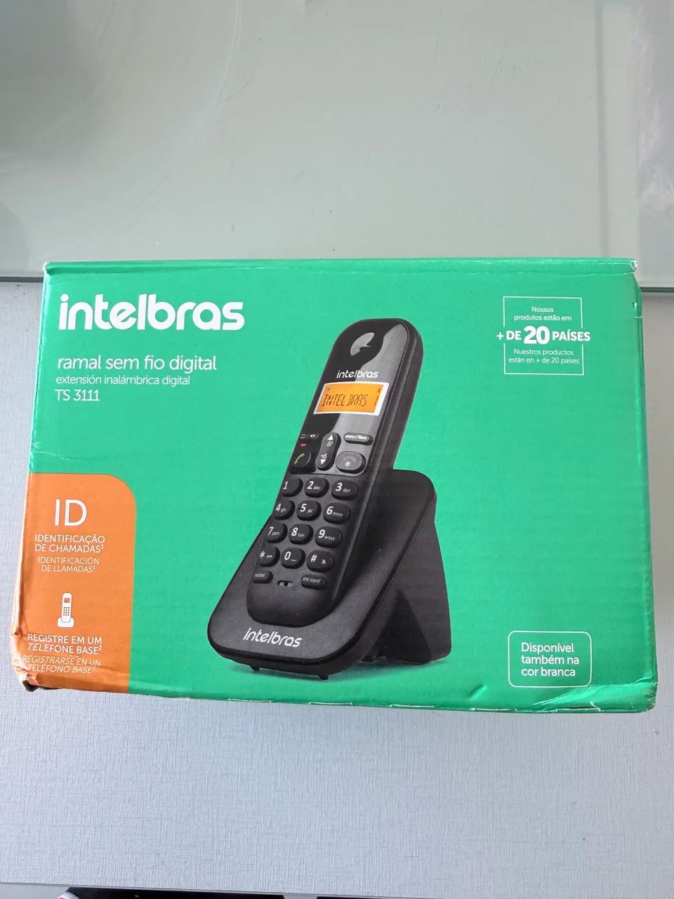 Ramal Intelbras sem fio digital 