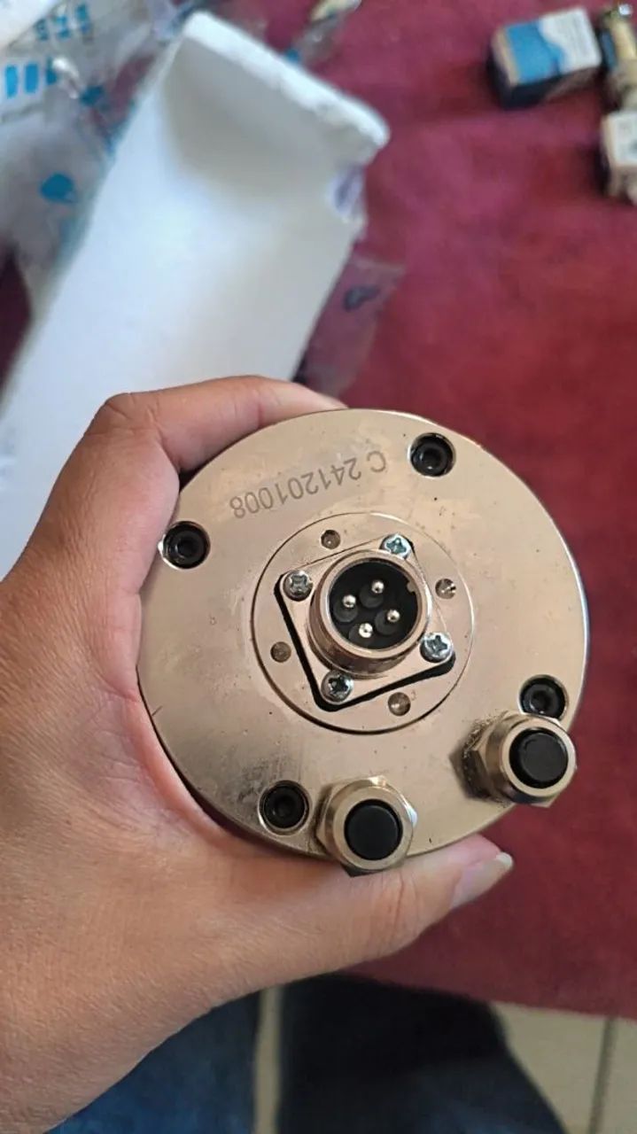 Motor spindle 3cv com acionamento tm com interface e placa controladora 4 eixos - Foto 2