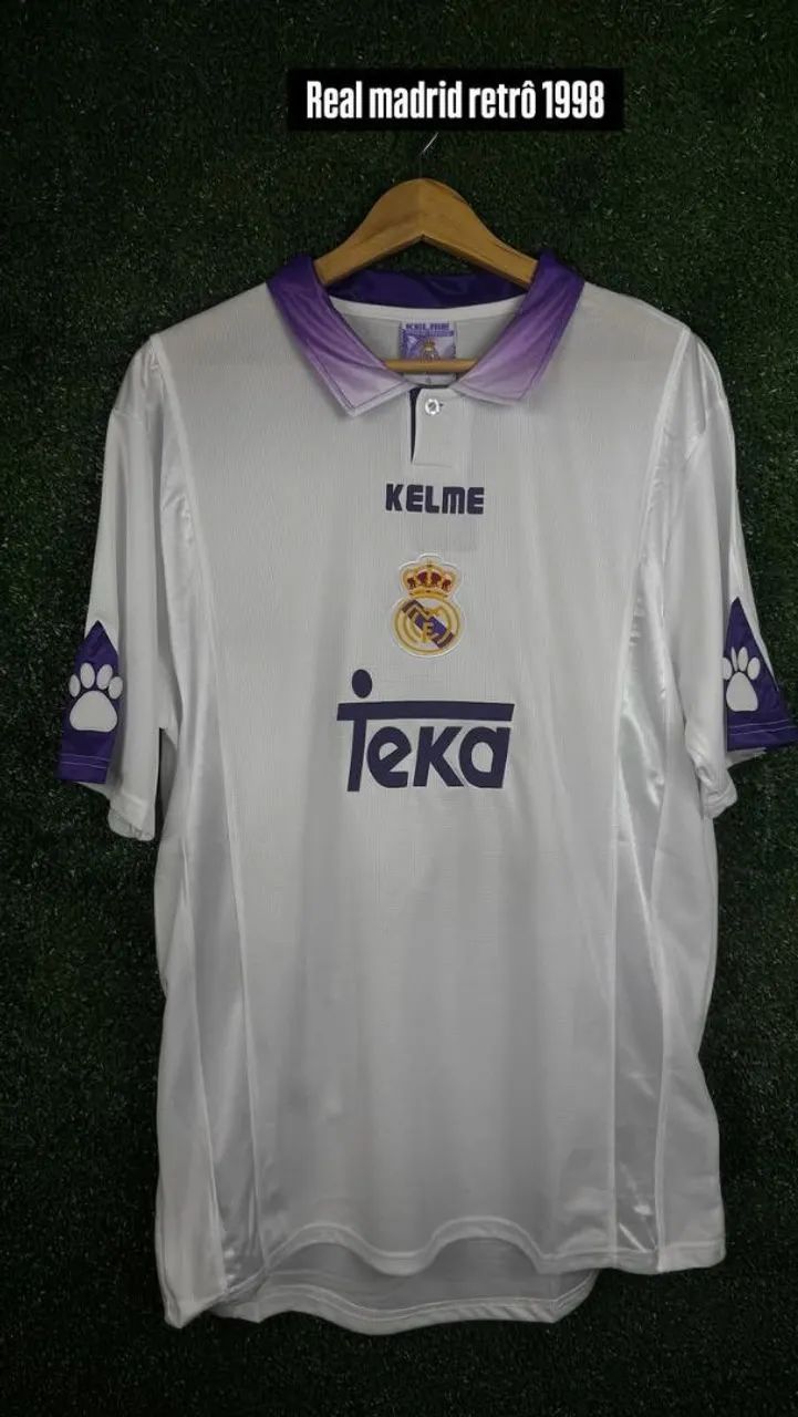Camisa Real Madrid 1998 retro 