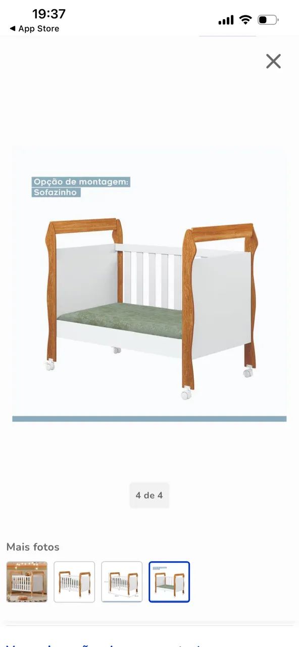 Berço que vira cama - Foto 2