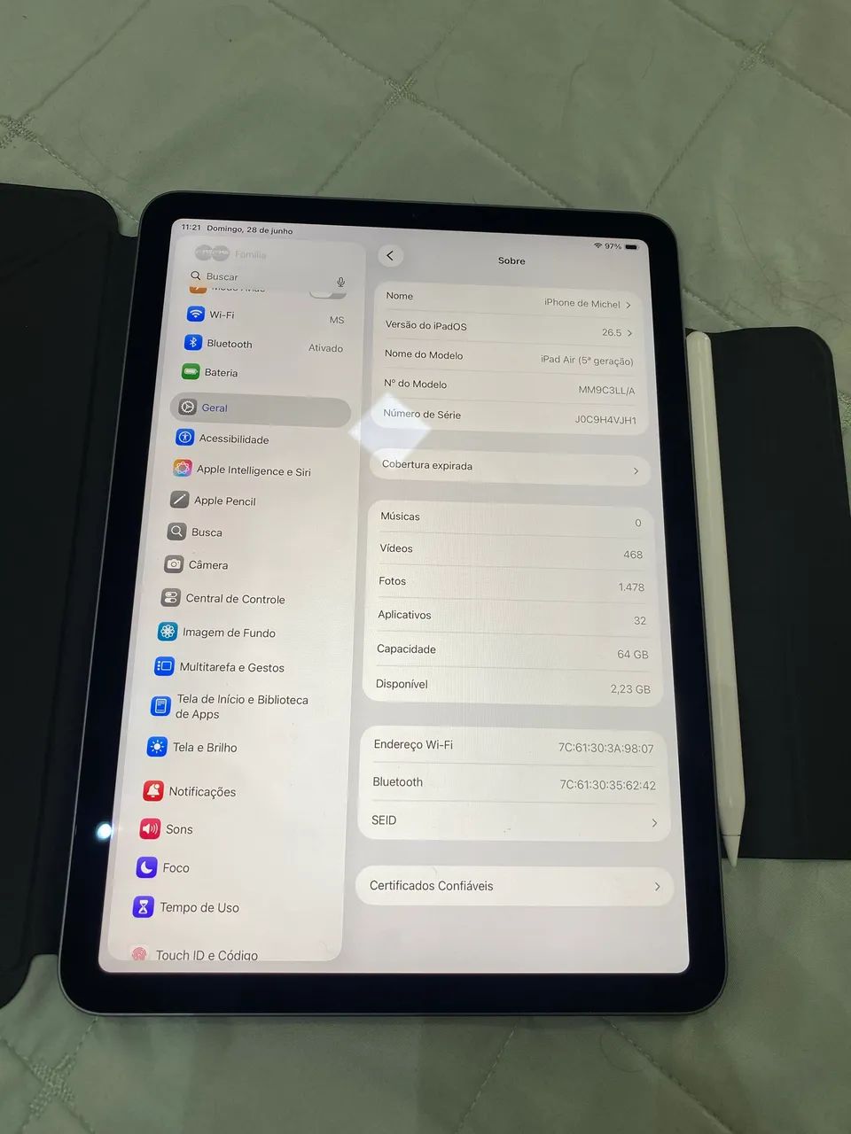 iPad Air 5 (M1) 64gb - Foto 5