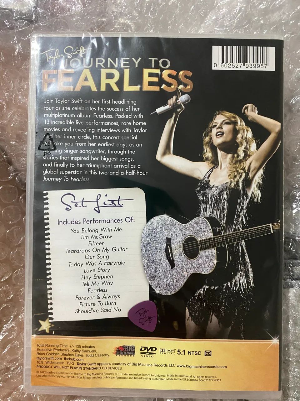 Dvd Journey To Fearless Taylor Swift - original e importado  - Foto 2