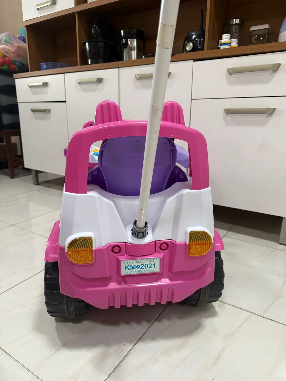 CARRINHO DE PASSEIO MENINA - Foto 4