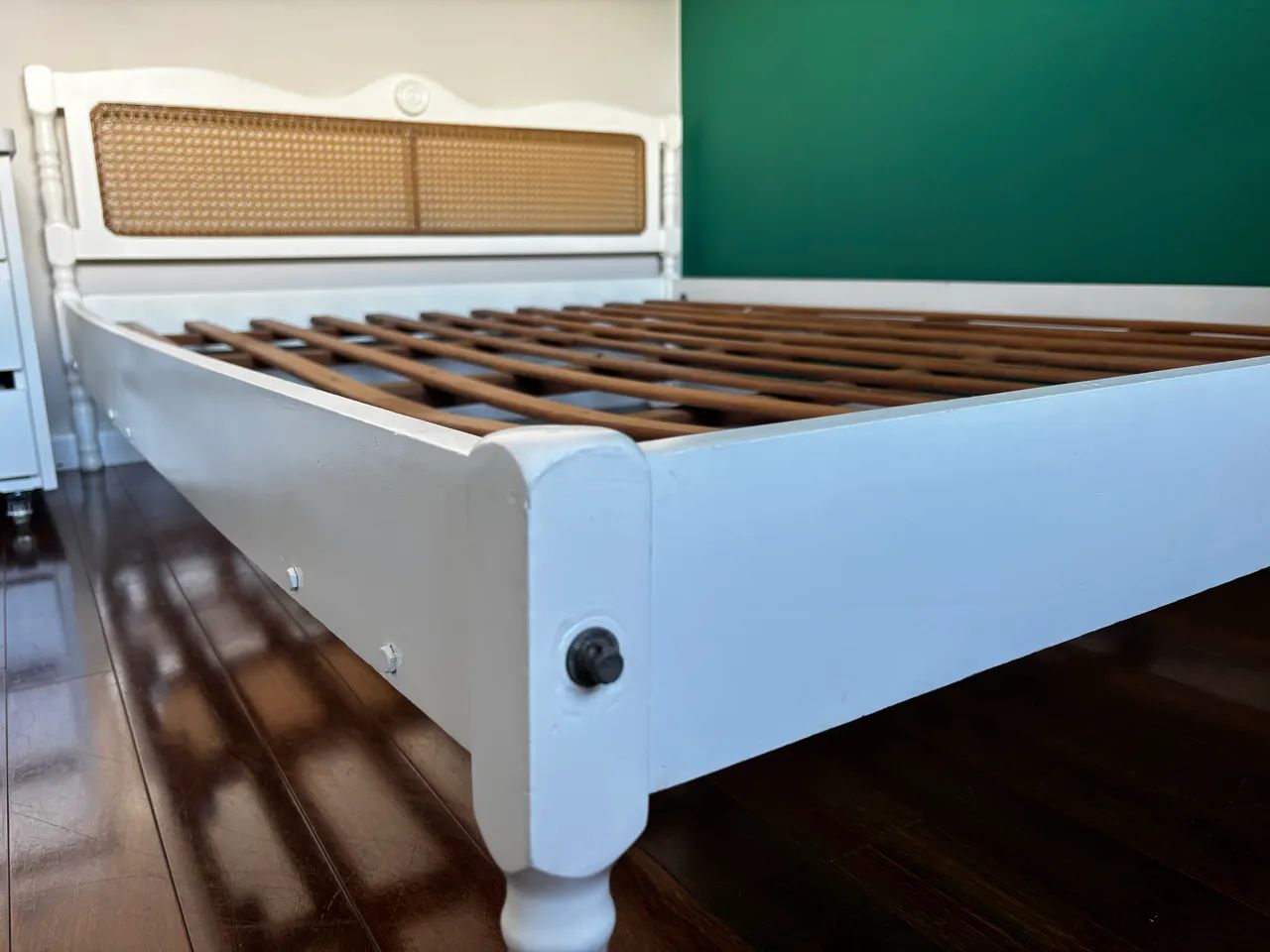 Cama de casal de madeira - Foto 4