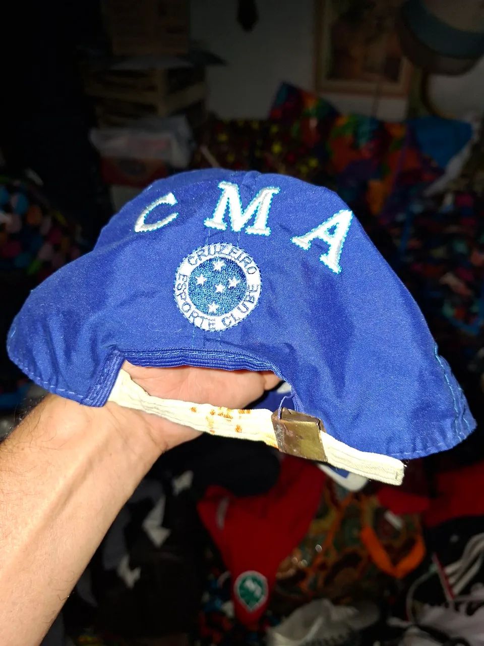 Boné torcida organizada máfia azul  - Foto 2
