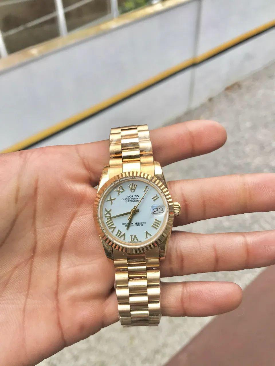 Rolex Lady Datejust ( AUTOMÁTICO) ( FEMININO) 