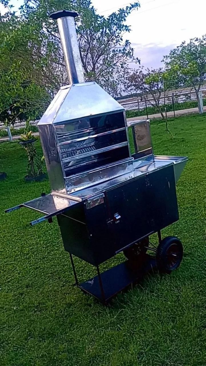 Carrinho de churrasquinho 