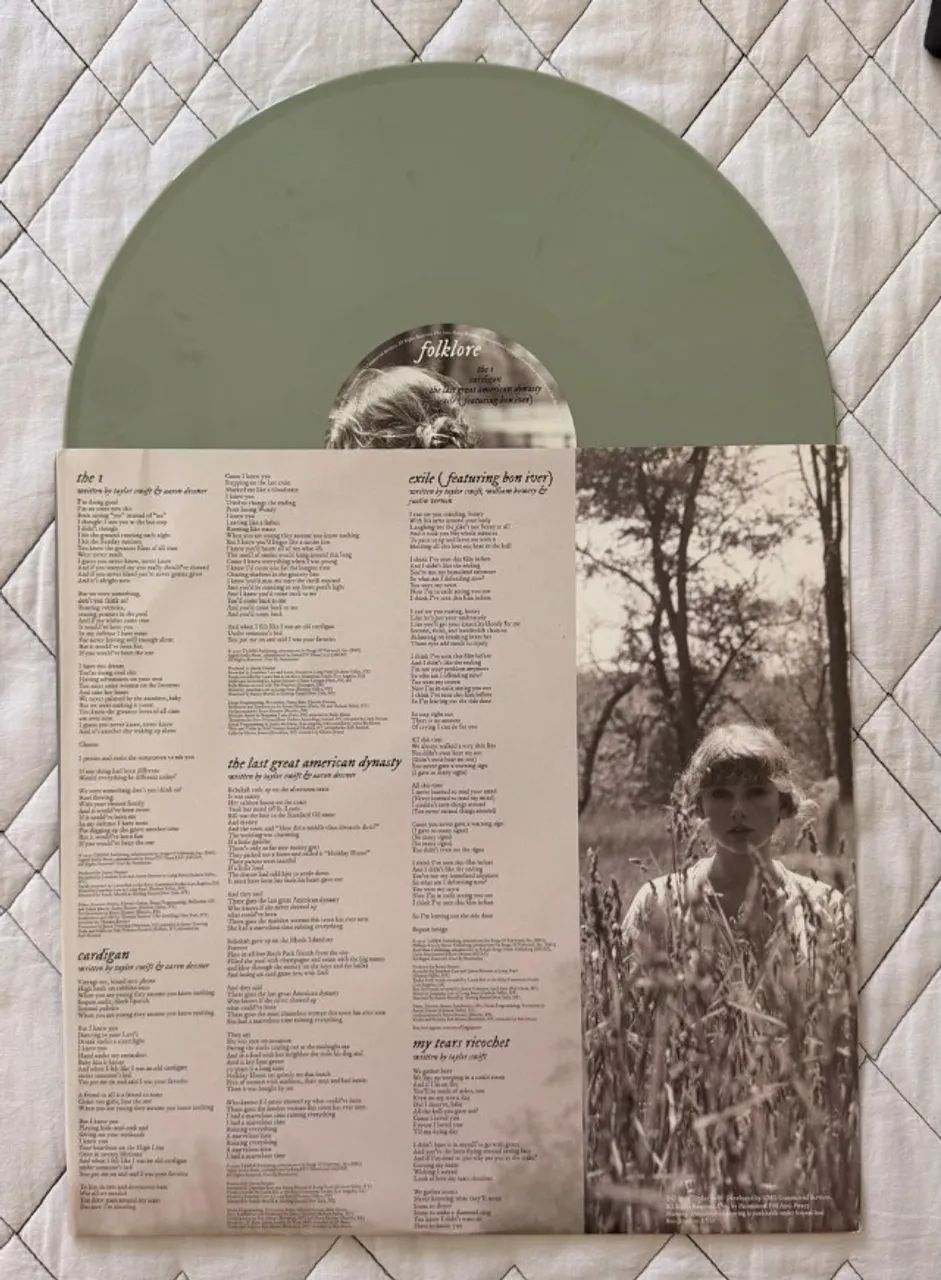 VINIL TAYLOR SWIFT - FOLKLORE STOLEN LULLABIES MARBLED - Foto 4