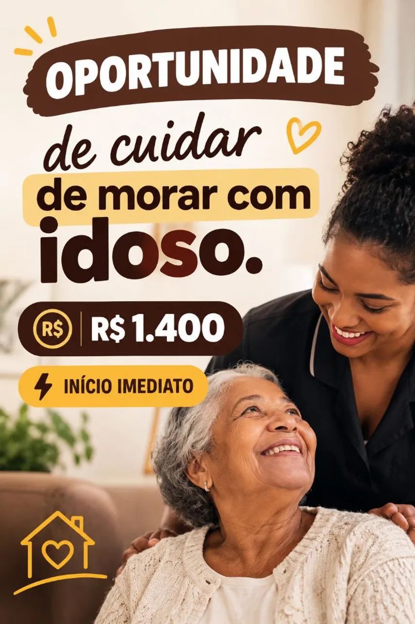 Morar com idosa