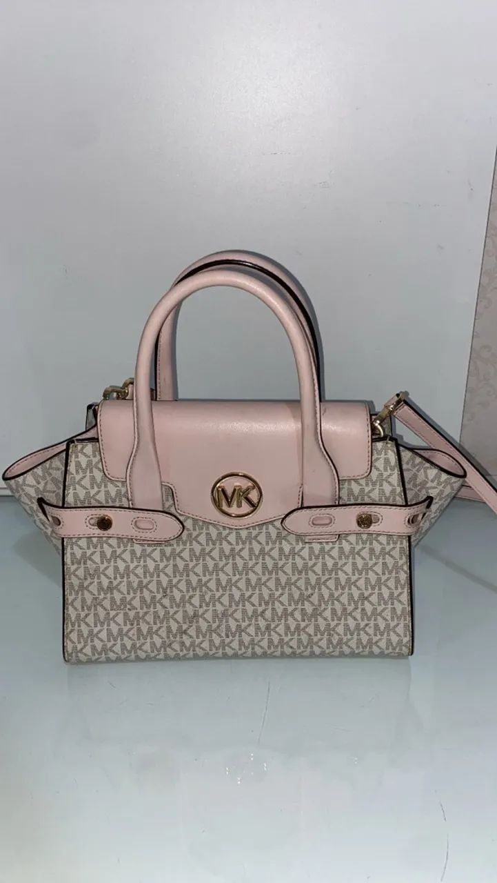Bolsa Michael Kors Carmen Medium Flap Satchel